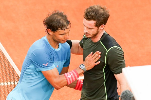 Andy Murray & Rafael Nadal Madrid Open 2015
