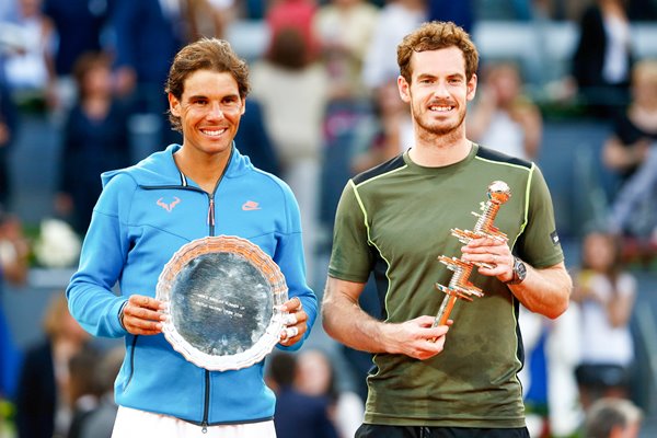 Andy Murray & Rafael Nada Madrid Open 2015