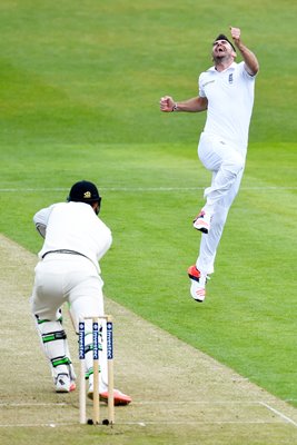 400 Test Wickets James Anderson  Headingley 2015