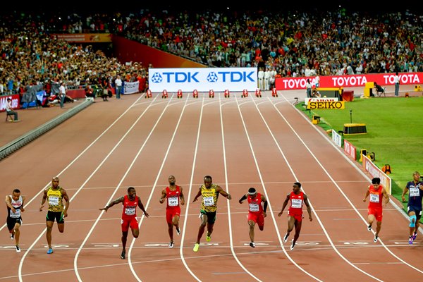 2015 Usain Bolt 100m Champion Beijing 