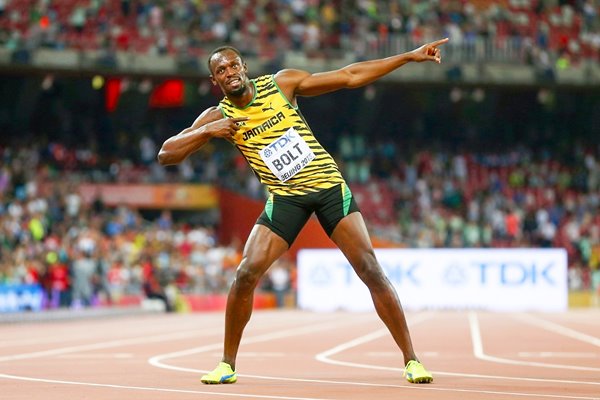 2015 Usain Bolt 100m Champion Beijing 