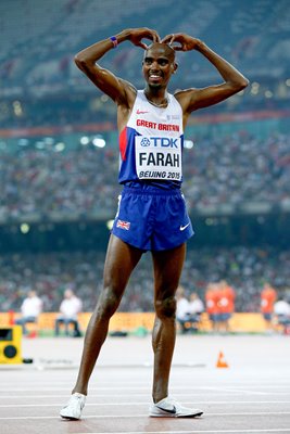 Mo Farah Gold 5000m Gold World Athletics 2015