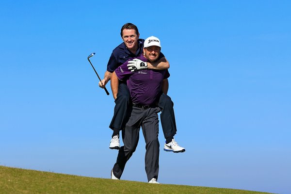 AP McCoy & Graeme McDowell Dunhill Links Chase 2015