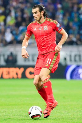 Gareth Bale Wales v Bosnia and Herzegovina EURO 2016 Qualifier