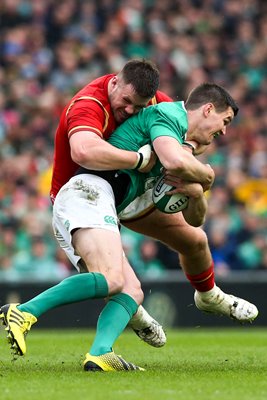 Jonny Sextion Ireland v Wales 6 Nations 2016