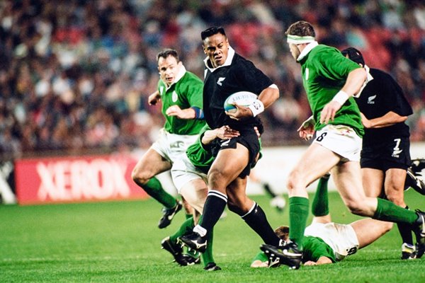 Jonah Lomu New Zealand v Ireland World Cup 1995