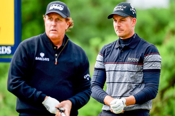 Stenson & Mickelson Dual of the Sons Troon 2016