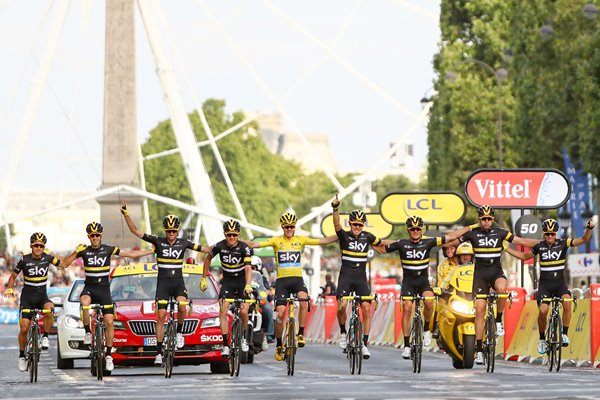  Chris Froome Team Sky Tour de France Champion 2016