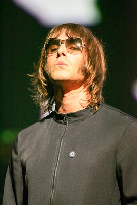 Liam Gallagher of Oasis performs 
