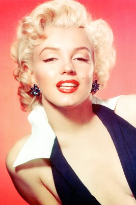 Marilyn Monroe white collar