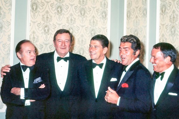 Hope, Wayne, Reagan, Martin and Sinatra