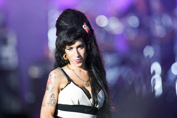 Amy Winehouse performs at Hyde Park