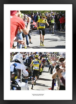  Chris Froome runs up Mont Ventoux Special
