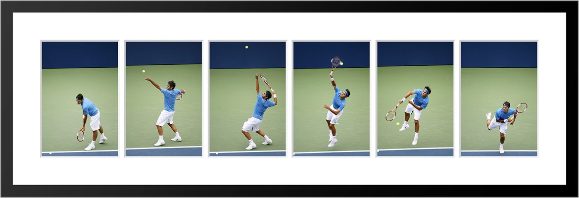 6 Stage Roger Federer Serve Sequence