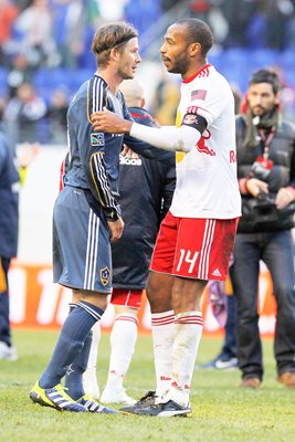 David Beckham & Thierry Henry USA 2011