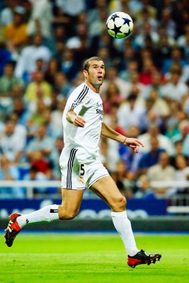 Zinedine Zidane of Real Madrid 