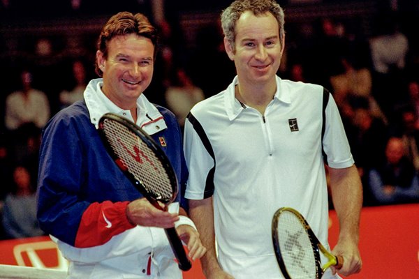 Jimmy Connors and John McEnroe 