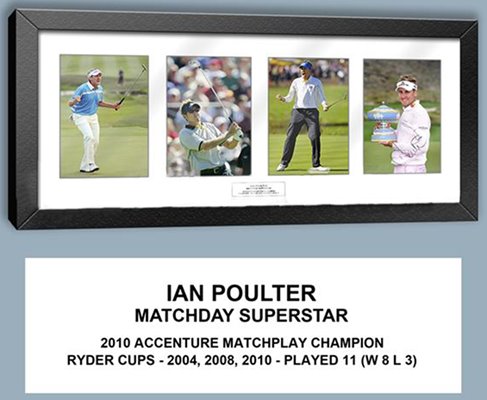 IAN POULTER WGC MATCHPLAY 2010 SIGNED SPECIAL - £149.95