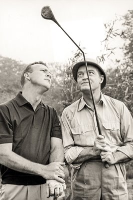 Arnold Palmer and Bob Hope London 1963