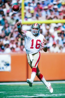 Joe Montana San Francisco 49ers v Rams 1983