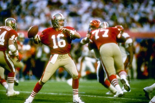 Joe Montana San Francisco 49ers Super Bowl 1989
