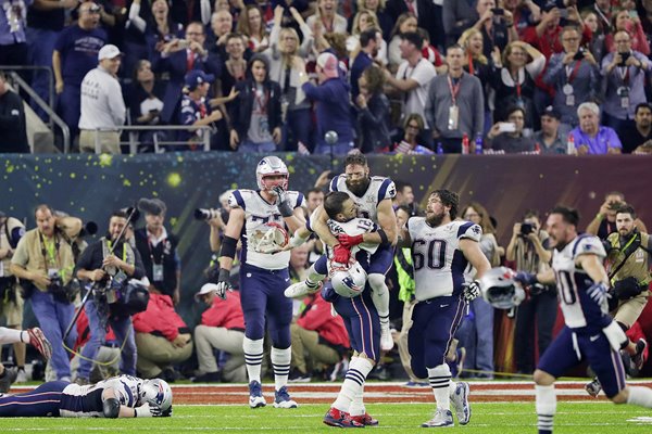  New England Patriots beat Atlanta Falcons Super Bowl 2017