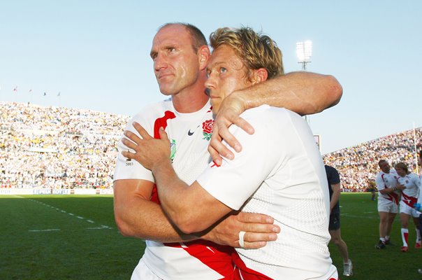 Lawrence Dallaglio & Jonny Wilkinson Marseille RWC 2007