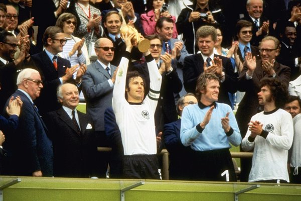 Franz Beckenbauer West Germany World Champions 1974