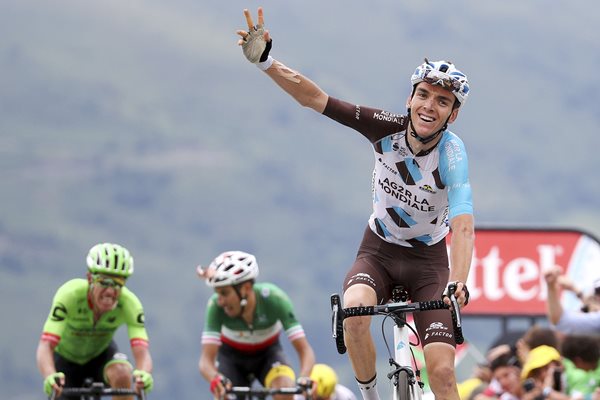 Romain Bardet Stage Twelve Winner Le Tour de France 2017