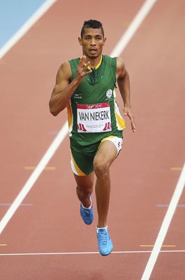 Wayde Van Niekerk South Africa Commonwealth Games Glasgow 2014