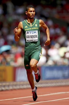 Wayde Van Niekerk South Africa World Athletics Beijing 2015 