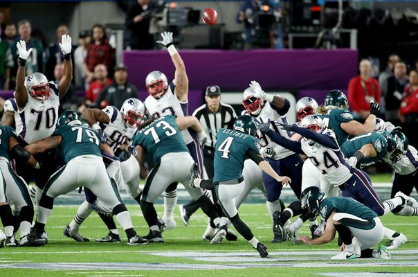 Jake Elliott Philadelphia Eagles v New England Patriots Super Bowl 2018