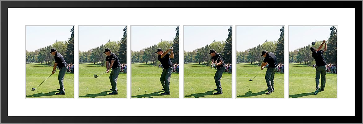 Phil Mickelson 6 stage Driver Swing Sequence 2018