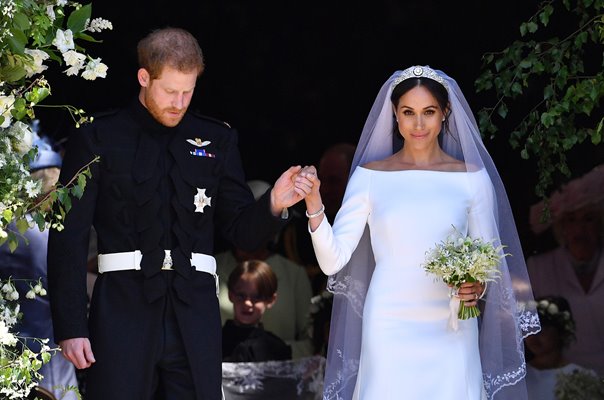 Prince Harry & new wife Meghan Markle Windsor 2018
