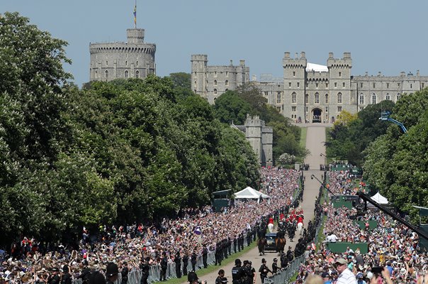 Prince Harry Meghan Markle Wedding Procession Windsor Castle 2018