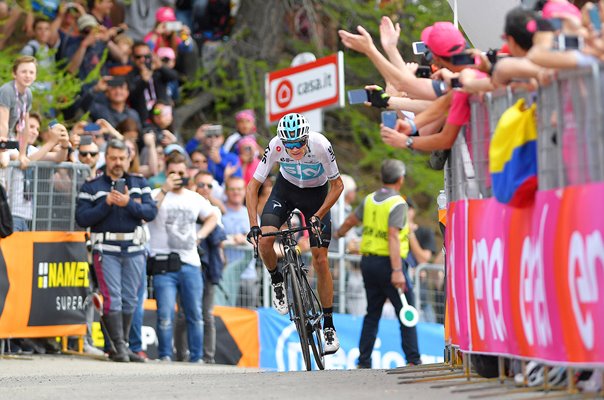 Chris Froome wins Giro Stage 19 2018