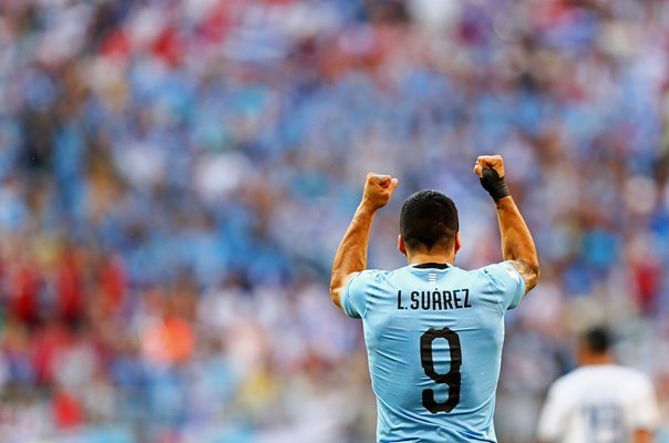 Luis Suarez Uruguay v Russia Group A World Cup 2018