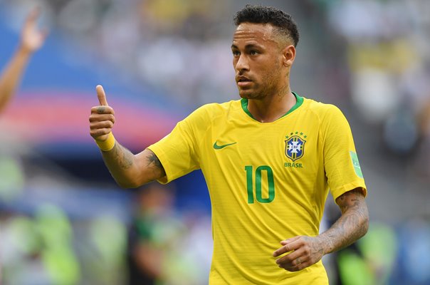 Neymar Brazil v Mexico Last 16 Samara World Cup 2018