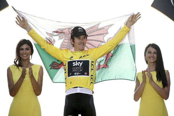 Geraint Thomas Wales Team Sky Tour de France 2018 Winner