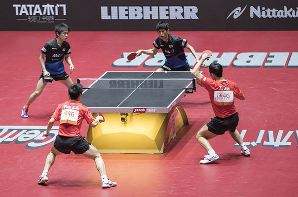 China v Japan Doubles Table Tennis World Championship 2017