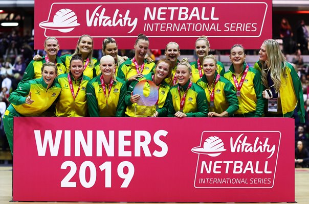Australia Netball International Series Winners London 2019