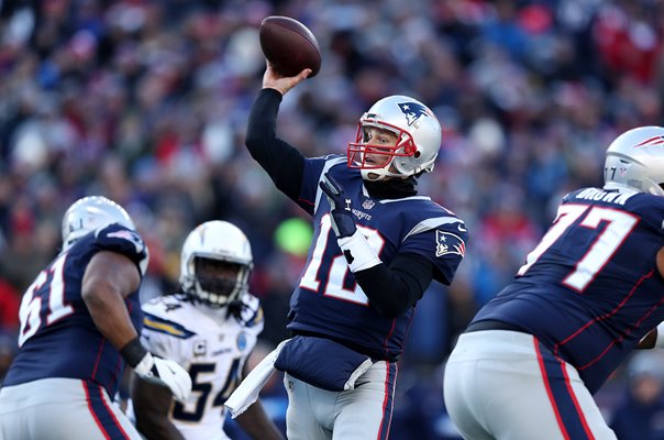 Tom Brady New England Patriots v Chargers AFC Playoffs 2019