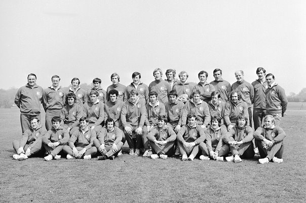 British Lions Rugby Squad New Zealand Tour 1971