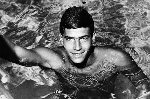 Mark Spitz USA Swimmer Crystal Palace London 1967