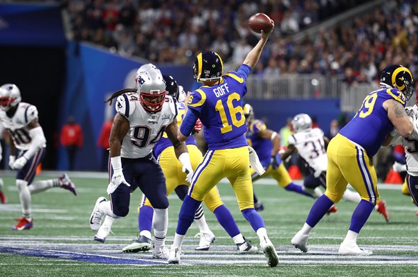 Jared Goff Los Angeles Rams v New England Patriots Super Bowl 2019