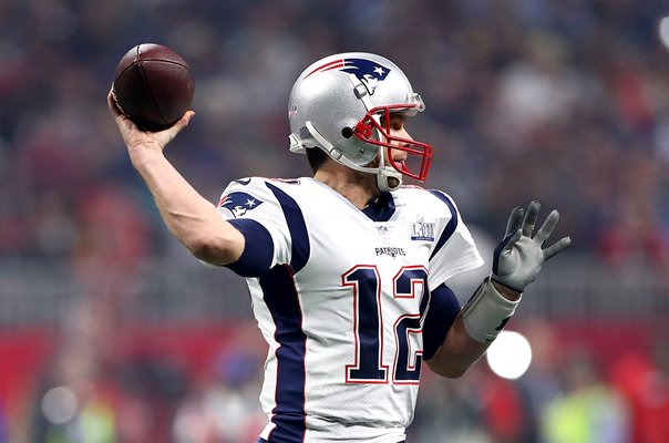 Tom Brady New England Patriots Super Bowl v Ram Atlanta 2019