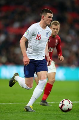 Declan Rice England v Czech Republic EURO 2020 Qualifier Wembley 2019