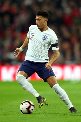 Jadon Sancho England v Czech Republic EURO 2020 Qualifier Wembley 2019