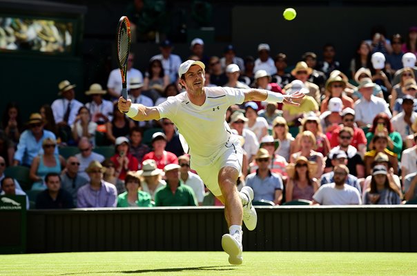 Andy Murray Great Britain Centre Court Wimbledon 2015