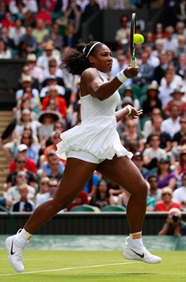 Serena Williams USA Forehand Wimbledon 2016